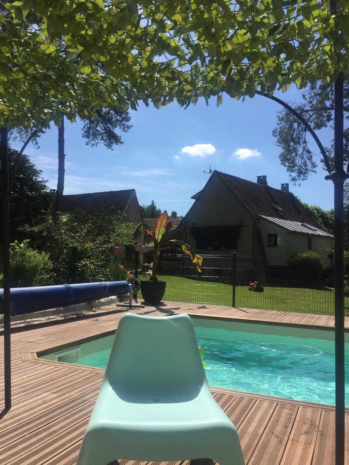 Le Refuge De Valprofonde Villa Villeneuve-sur-Yonne Exterior foto